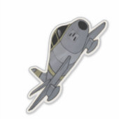 F-86 Säbel, Kampfjets Aufkleber (Vorderseite)