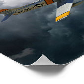 F-86 Säbel Poster (Ecke)