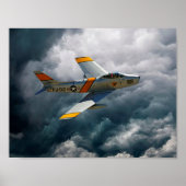 F-86 Säbel Poster (Vorne)