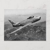 F-86 Säbel Postkarte (Vorderseite)