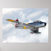 F-86 Säbelflug Poster (Vorne)