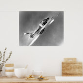 F-86 Saber Jet Poster (Küche)