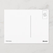 F-86 Sabers Postkarte (Rückseite)