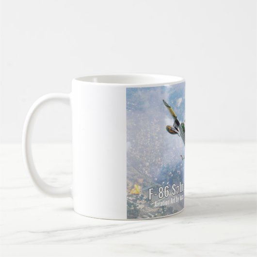 F-86 Sabre Kaffeetasse (Links)