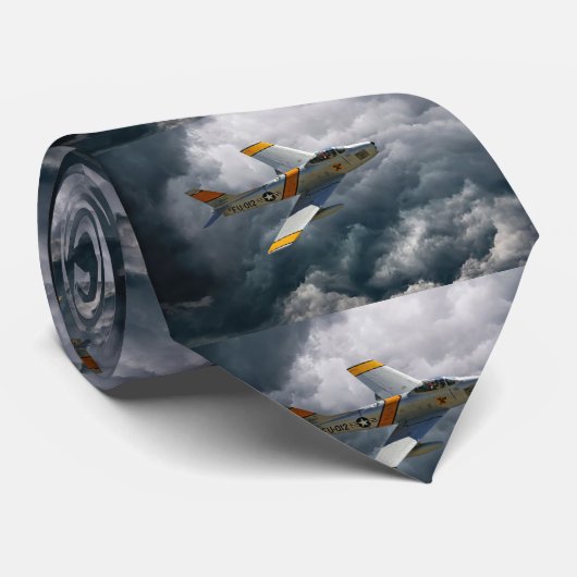 F-86 SABRE KRAWATTE (Gerollt)