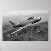 F-86A Säbel Poster (Vorne)