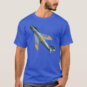 F-86F "Beautious maskuliner Typ " T-Shirt (Vorderseite)