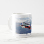 F-86F Blue Impulse ブルーインパルス Kaffeetasse (Vorderseite Links)