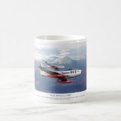 F-86F Blue Impulse ブルーインパルス Kaffeetasse (Mittel)