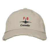 F-8 Golf Hat Bestickte Kappe (Vorderseite)