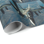 F/A 18 Betankung Geschenkpapier (Rolleneckpunkt)