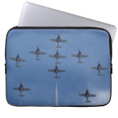 F/A-18 Fighter Jet Flugzeug Air Show Stunt Laptopschutzhülle (Vorderseite)