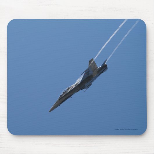 F/A-18 Fighter Jet Flugzeug Air Show Stunt Mousepad (Vorne)