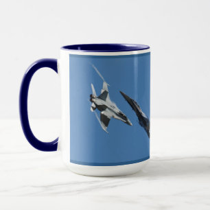 F/A-18 Fighter Jet Flugzeug Air Show Stunt Tasse