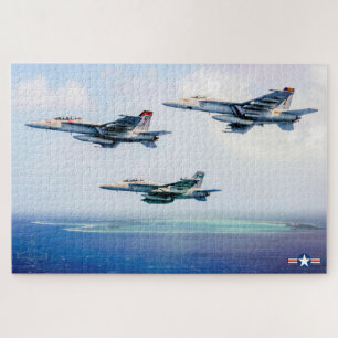 F/A-18 SUPER HORNET (20 x 30 INCH) Puzzle