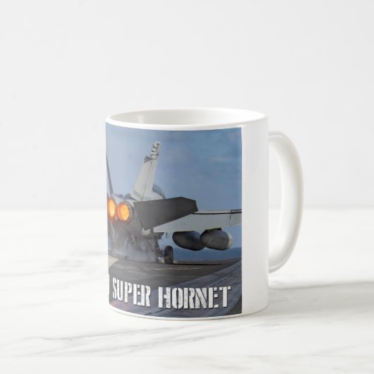 F/A-18 SUPER HORNET KAFFEETASSE (VorderseiteRechts)