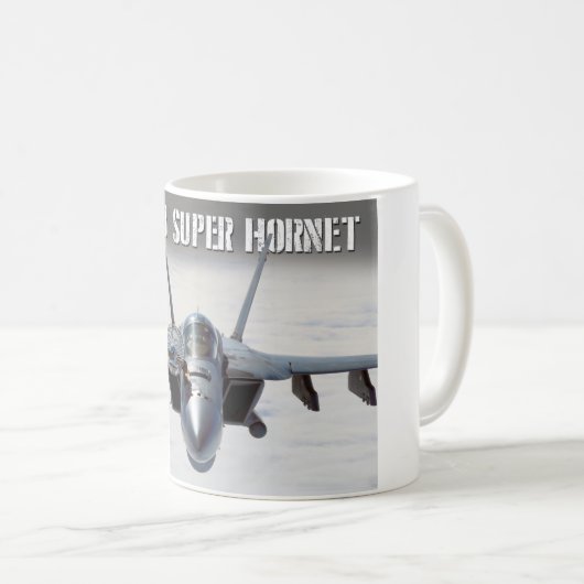 F/A-18 SUPER HORNET KAFFEETASSE (VorderseiteRechts)