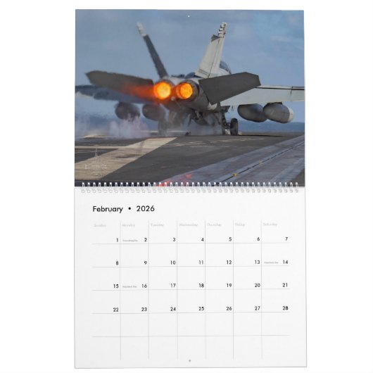 F/A-18 SUPER HORNET-Kalender Kalender (Feb 2026)
