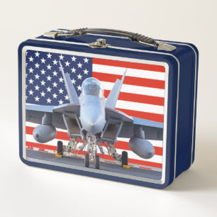 F/A-18 SUPER HORNET METALL BROTDOSE