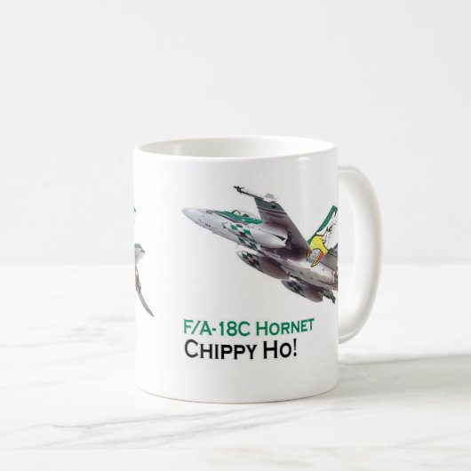 F/A-18C Chippy Ho  Kaffeetasse (VorderseiteRechts)