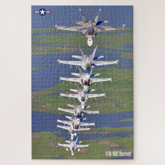 F/A-18C-HORNET (20x30 INCH) Puzzle (Vertikal)