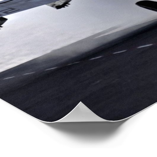 F/A-18C Hornet Afterburner Abheben Poster (Ecke)