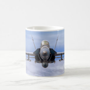 F/A-18C HORNET auf Patrouillenebene-Tasse Kaffeetasse