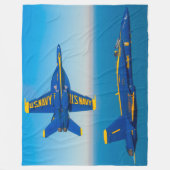 F/A-18C HORNET FLEECEDECKE (Vorderseite)