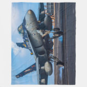 F/A-18C HORNET FLEECEDECKE (Vorderseite)