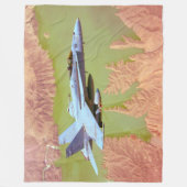 F/A-18C HORNET FLEECEDECKE (Vorderseite)