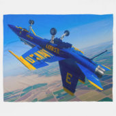 F/A-18C HORNET FLEECEDECKE (Vorderseite (Horizontal))