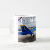 F/A-18C HORNET KAFFEETASSE (Vorderseite Links)