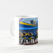 F/A-18C HORNET KAFFEETASSE (Vorderseite Links)