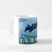 F/A-18C HORNET KAFFEETASSE (Vorderseite Links)