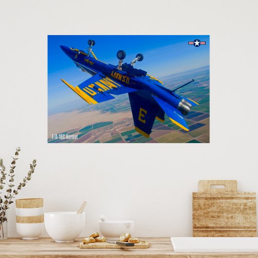 F/A-18C HORNET POSTER (Küche)
