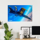 F/A-18C HORNET POSTER (Heimbüro)