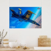F/A-18C HORNET POSTER (Küche)