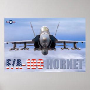 F/A-18C HORNET POSTER