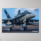 F/A-18C HORNET POSTER (Vorne)