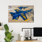 F/A-18C HORNET POSTER (Heimbüro)
