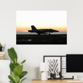 F/A-18C Hornet Poster (Heimbüro)