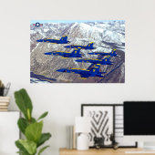 F/A-18C HORNET POSTER (Heimbüro)