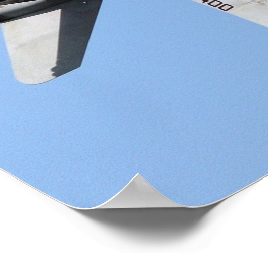 F/A-18C Hornet Poster (Ecke)