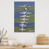 F/A-18C HORNET POSTER (Küche)