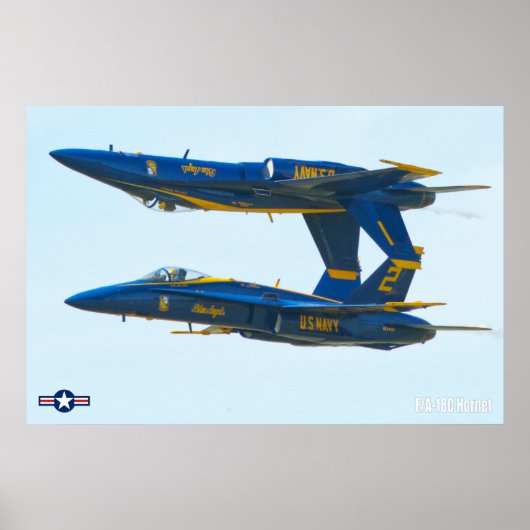 F/A-18C HORNET POSTER (Vorne)