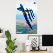 F/A-18C HORNET POSTER (Heimbüro)
