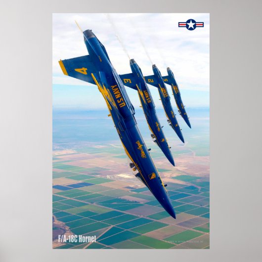 F/A-18C HORNET POSTER (Vorne)