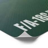 F/A-18C HORNET POSTER (Ecke)