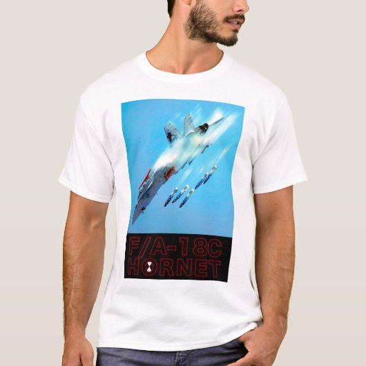 F/A-18C HORNET T-Shirt (Vorderseite)