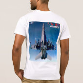 F/A-18C HORNET T-Shirt (Rückseite)